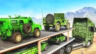 Army Vehicles Cargo Transport Simulator 3D Truck Driving - Challenge Mode - Android Gameplay #1