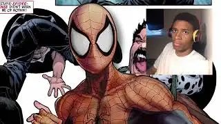 JayShrekReacts to Spiderman hates fighting the spot plot armor comics review