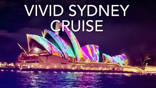 Vivid Sydney Cruise (departing Manly Wharf)  || Must See Opera House, Harbour Bridge & Fireworks