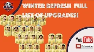FIFA 19 ULTIMATE TEAM - Winter Refresh Full List Available ahead of Friday!