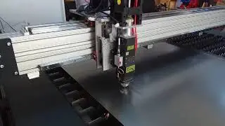 fiber laser cuting machine 1530 by greece customer