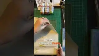 The secret of wet-strength tissue paper #substack #shorts