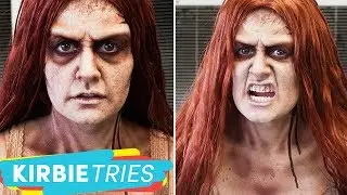 Behind the Scenes at Halloween Horror Nights 2017 | Kirbie Tries