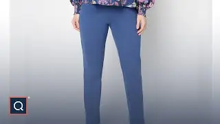 nicole by Nicole Miller Pull-On Ponte Pants | QVC