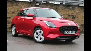 KM25 ZGB Suzuki Swift Motion 1.2 MHEV 5dr Burning Red Pearl 2025