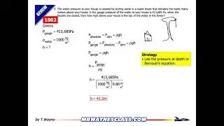 Fluids Review Solution to # 1002