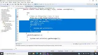 File Reader and File Writer class in Java - CSE1007 - Java Programming