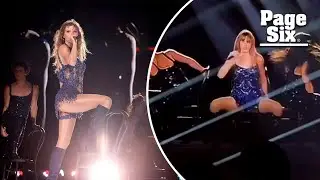 Taylor Swift nearly falls off chair during steamy &lsquo;Vigilante S&ndash;t&rsquo; performance at Eras Tour Tokyo