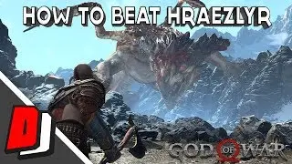 God of War - КАК ПОБЕДИТЬ БОССА ДРАКОНА (КАК ПОБЕДИТЬ ХРАЕЗЛИРА)!!!