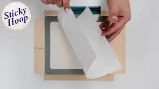 Sticky Hoop | Applying Peel N Stick