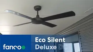 Fanco Eco Silent Deluxe DC Ceiling Fan Showcase | Fanco Australia