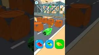 Shape-shifting Funny Race All Level Gameplay Walkthrough Master Level #836 BeamNG.drive #Shorts