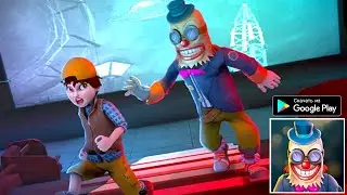 НОВАЯ ИГРА ОТ РАЗРАБОВ SCARY TEACHER 3D НА АНДРОИД ОБЗОР GRIM FACE CLOWN ANDROID GAMEPLAY Z&K GAMES
