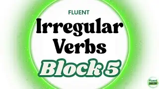 Block 5 Irregular Verbs &ndash; Learn Fast & Remember Forever! 🧠✨