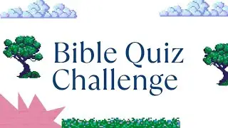 Bible Quiz Challenge for Kids,Teens and Families# Bible# biblelearning# biblequiz