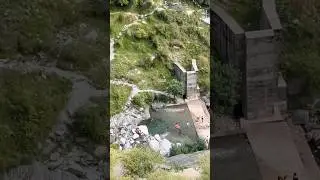 Bhagsunag waterfall near Mclo-Himachal ||#ishagupta #minivlog #travelvlog