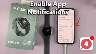Как включить уведомления приложений на Fitbit Sense 2 (WhatsApp, Messenger, Email, Telegram и т. д.)