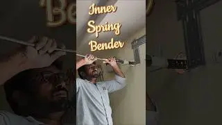 Use Inner Spring Bender For Copper pipe #hvac #airconditioner #shorts #actechnician