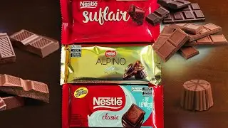 Satisfying with Unboxing Nestle Chocolates | Many Different Flavors |Nestle Chocolate Product Review
