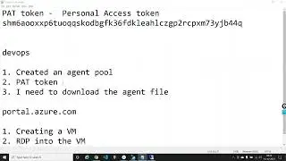 DevOps 10 How to create a Self Hosted Agent || Downloading the all dependencies into it.