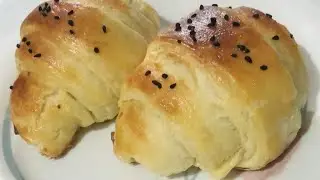 Chicken Croissants Recipe. Easy and authentic bakery style Croissant recipe.