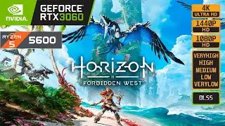 HORIZON FORBIDDEN WEST - RTX 3060 - RYZEN 5 5600