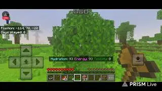 🔴LIVE - True Survival Zombie Apocalypse Addon in Minecraft Bedrock Edition Gameplay!