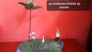 As menores gassas do mundo já feito pelo o homem. 🏜🦈