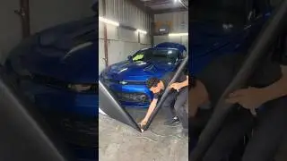 first time doing vinyl wrap . . . #cars #car#corvette #camaro #s #usa #dallas #automobile #gclass