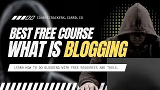 Blogging Course Outline | Best Blogging course #freecourses #bloggingcourse #bloggers