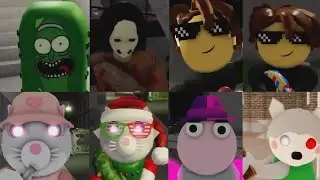 Roblox Piggy All Dev Skins Jumpscare