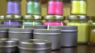 Personalized Candle Favors