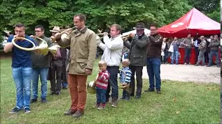 Stage de trompe de chasse Echos de Chamerolles 2017 - Guyaume Vollet