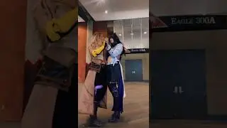 Bumbleby 🐝 dance with @Athena cos ​⁠ as Yang #rwby #blakebelladonna #yangxiaolong #bumbleby