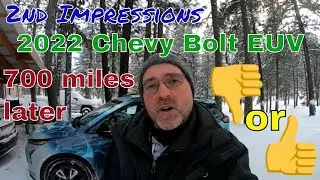 2022 Chevy Bolt EUV. A few days and 700miles later, 2nd impressions. How good or bad is the Bolt EUV