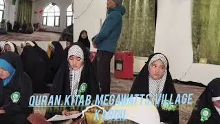 Quran kitab megawatts village kargil