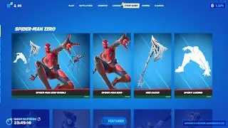 GIFTING THE NEW SPIDER-MAN ZERO SKIN LIVE GIVEAWAY!