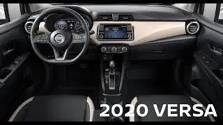 2020 Nissan Versa Exterior and Interior