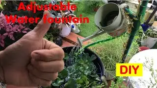 How to make an adjustable Water Fountain/DIY/STEM education examples