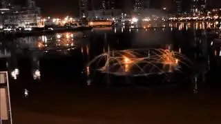 Dubai Mall dancing fountains - Caribbean blue + remix by Enya
