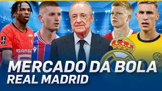 🚨 Mercado da Bola: Real Madrid busca MEIO-CAMPISTA e ZAGUEIRO para reforçar o time