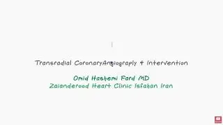 Transradial angiography and intervention
