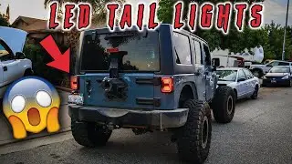 Installing Amazon Tail Lights on Jeep JK Wrangler | EASY INSTALL | Najar Offroad
