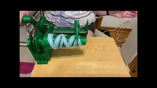 Sunfire Yarn Cone Winder in Operation