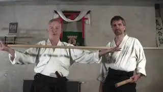 Jo suburi: Tsuki no bu - 杖素振り  突きの部 - Aikido Virtual Dojo