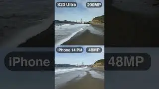 S23 Ultra 200 MP Vs IPhone 14 Pro 48 MP #shorts
