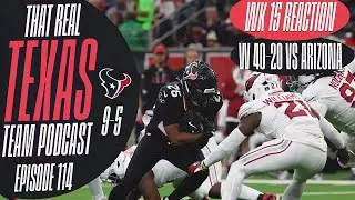 Wk 15 Reaction WIN Over Arizona #htownmade #Reaction #AFCSouth #NFL #CJStroud #DeMecoRyans 📱