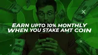 Make passive income Staking Agro-Matic $AMT, 360% APY!!!