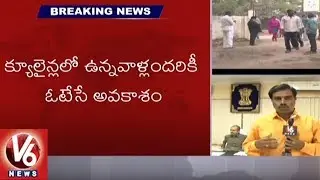 Collector Prashant Face To Face Over Panchayat Election Polling In Warangal District | V6 News