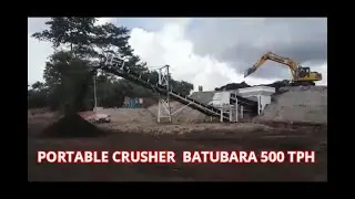 Praktis ! Portable coal Crusher 500 TPH